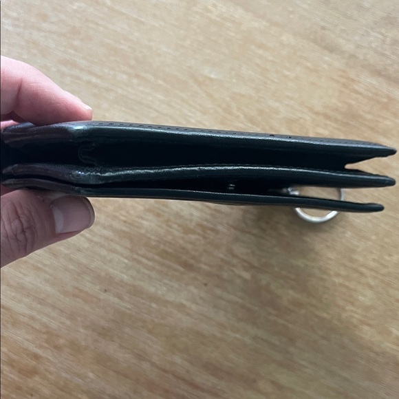 COACH Black Leather Keychain Wallet - Picture 7 of 7